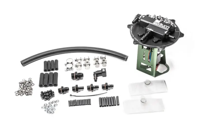 Radium Engineering Fuel Hanger For Mitsubishi Evo 7/8/9 Fits Aem 50-1220 Dw440 Pumps Not Included 1