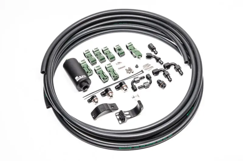 Radium Engineering Fuel Hanger Plumbing Kit With Microglass Filter For Late Nissan S14 R33 R34 1