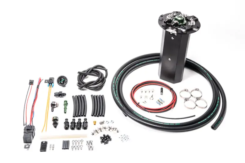 Radium Engineering Fuel Hanger Surge Tank For 09-20 Nissan 370Z Rhd/Lhd Walbro Gss342 Aem 50-1200 Pumps Not Included 1