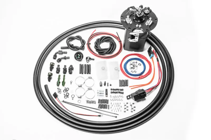 Radium Engineering Fuel Hanger Surge Tank For Nissan 350Z/G35/G37/Q50 Pumps Not Included Walbro Gss342/Aem 50-1200 1