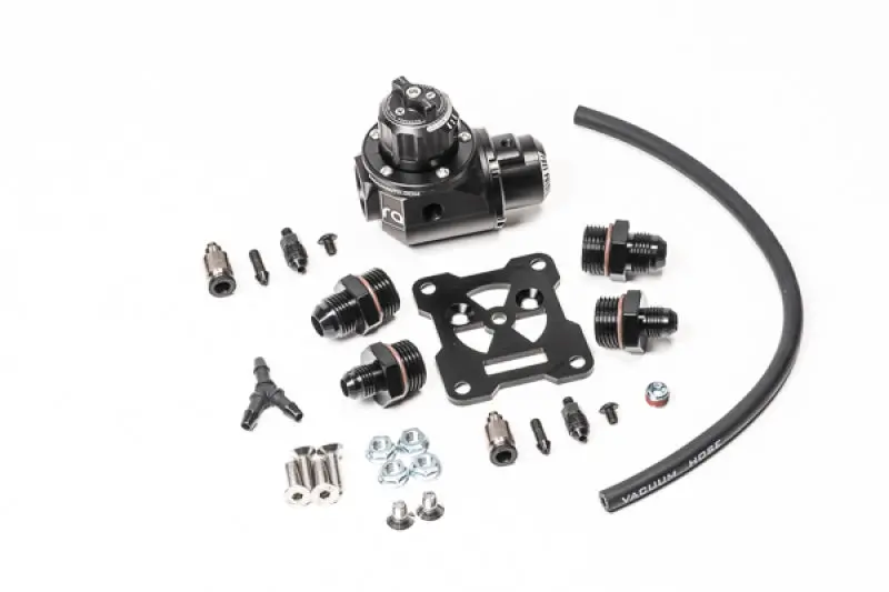 Radium Engineering Fuel Pressure Regulator Damper Fprd-Ra Black High Flow E85 Compatible Universal Application 1