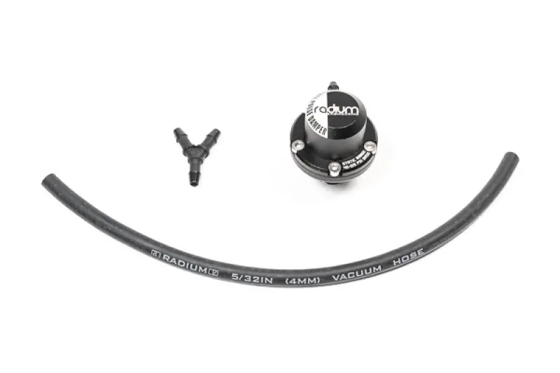 Radium Engineering Fuel Pulse Damper With Xr 8An Orb Swivel 1