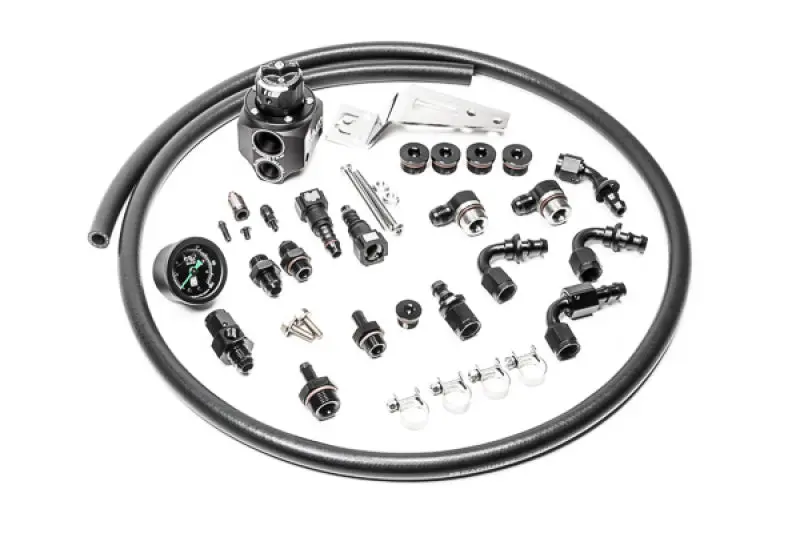 Radium Engineering Fuel Rail Plumbing Kit For Subaru Ej Engines Parallel Style 2008+ Subaru Impreza Wrx Sti E85 Compatible 1