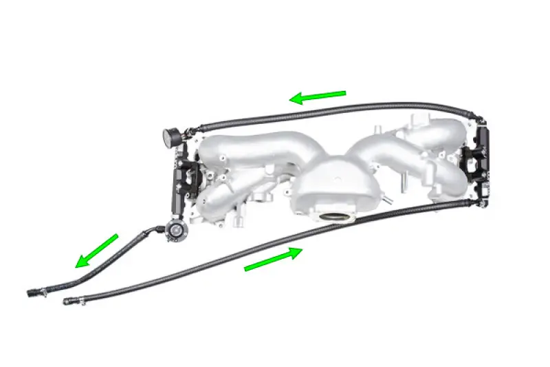 Radium Engineering Fuel Rail Plumbing Kit For Subaru Ej Engines Series 1
