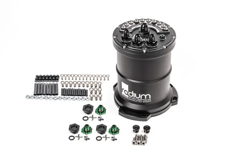 Radium Engineering Fuel Surge Tank With Multi-Pump Capacity For Bosch Br540 & Deatschwerks Dw400 1