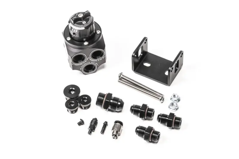 Radium Engineering Multi-Port Regulator Rotating Assembly Mpr-Ra Black Adjustable Fuel Pressure Regulator For Efi Vehicles 1