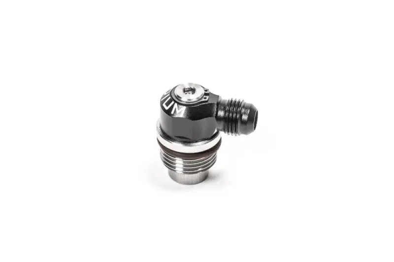 Radium Engineering Swivel Banjo Pcv Valve To 6An Male Adapter Fitting - 10An Orb - Stainless Steel/Aluminum 1