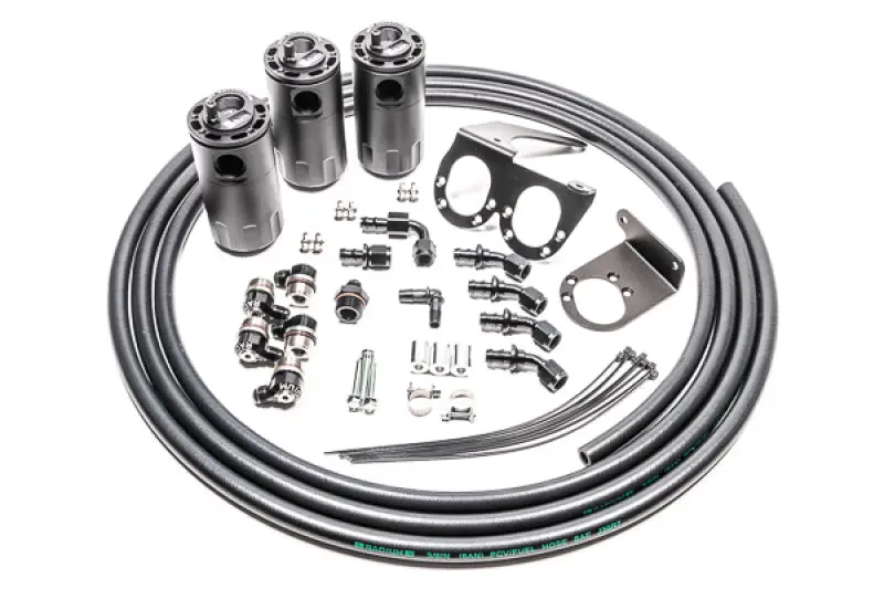 Radium Engineering Triple Catch Can Kit Fluid Lock For Nissan R35 Gt-R 2009-2021 1