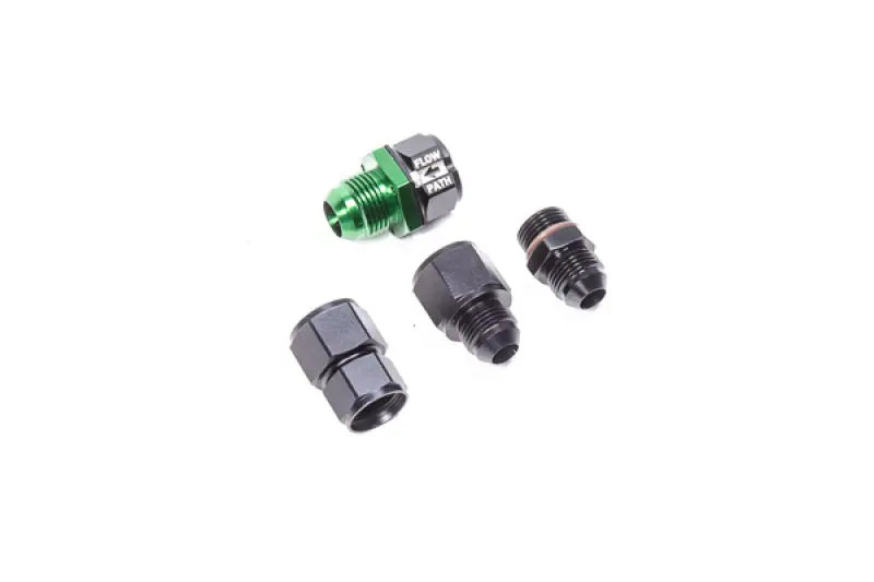 Radium Engineering Universal Check Valve Kit 8An In-Line Design With Adapter Fittings For Various Hose Sizes 1