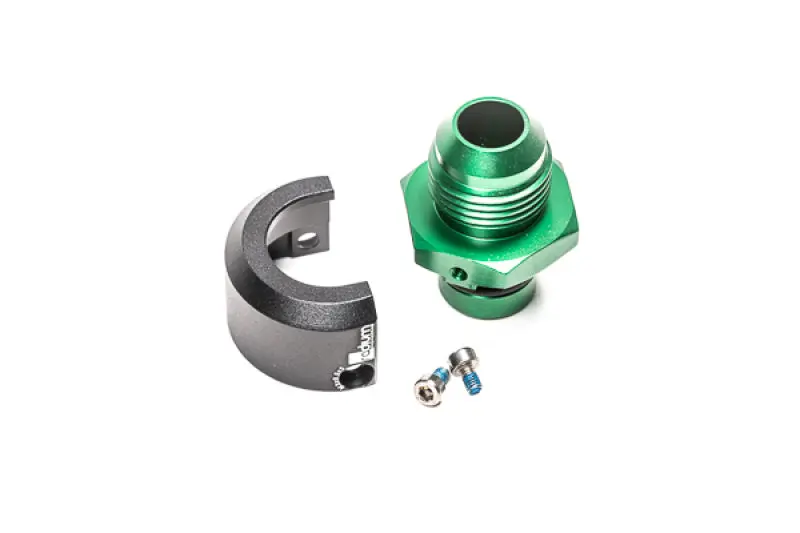 Radium Engineering V2 Quick Connect 15Mm Male To 10An Male Straight Anodized Aluminum Adapter 1