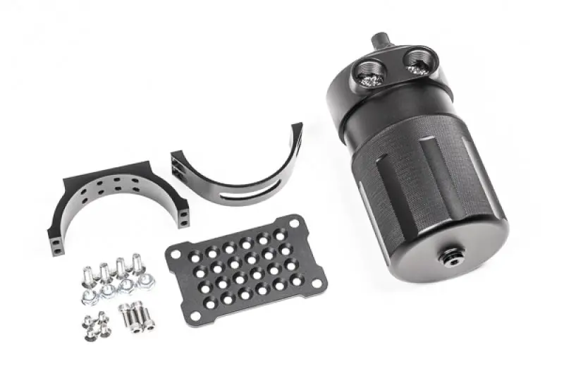 Radium Engineering Vta Competition Catch Can - L 0.6L Billet Aluminum Two Inlet Ports 1