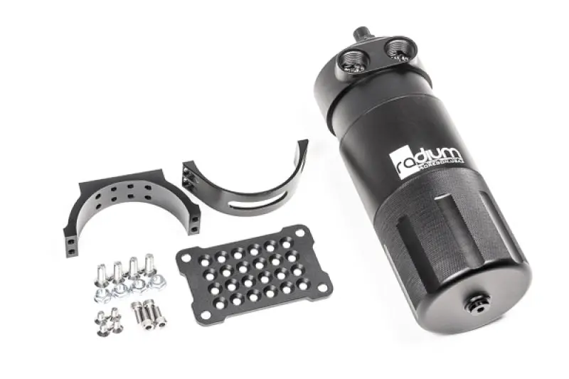 Radium Engineering Vta Competition Catch Can Xl Billet Aluminum 0.9L Capacity Fully Serviceable 1