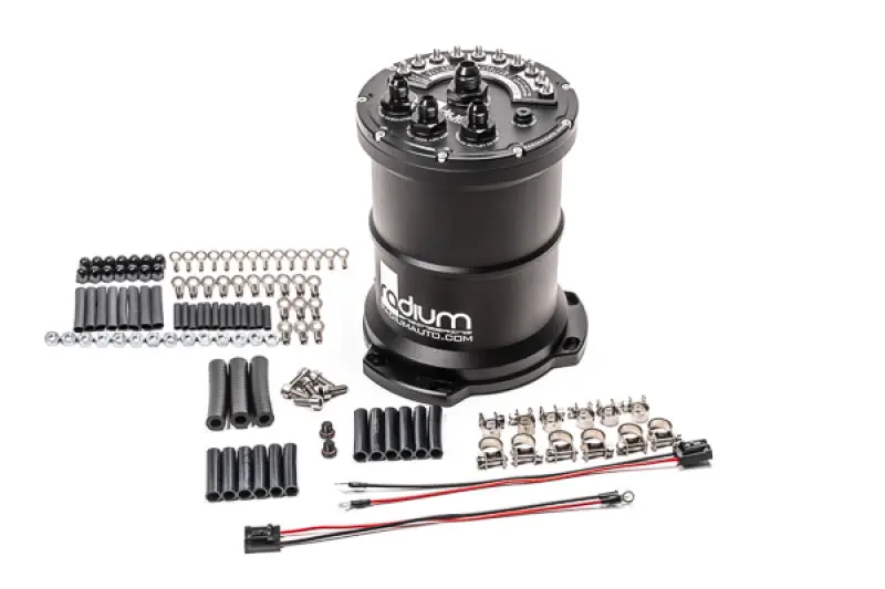 Radium Multi-Pump Fuel Surge Tank Fits Walbro Gss342 Aem 50-1200 Dw4 Pumps Not Included 1