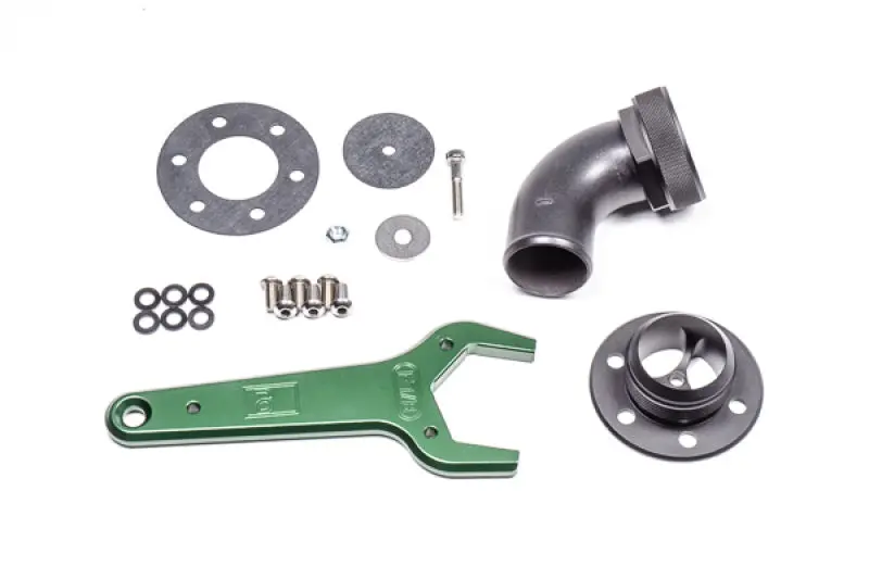 Radium Remote Mount Fill Neck 24An Elbow 1.5In Barb 1