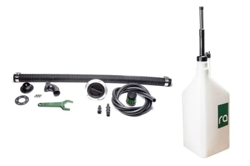 Radium Remote Mount Standard Fill Complete Refueling Kit With 6 Gallon Fuel Jug Fender Mounted Filler Point Fill Hose And Fuel Filler Neck Compatible With Fcst Fuel Cells 1