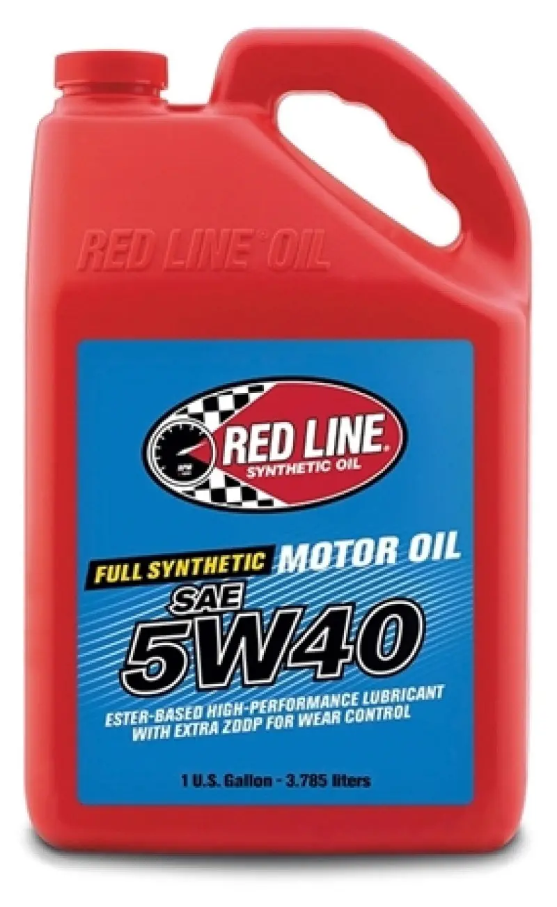 Red Line 5W40 Motor Oil Gallon 1