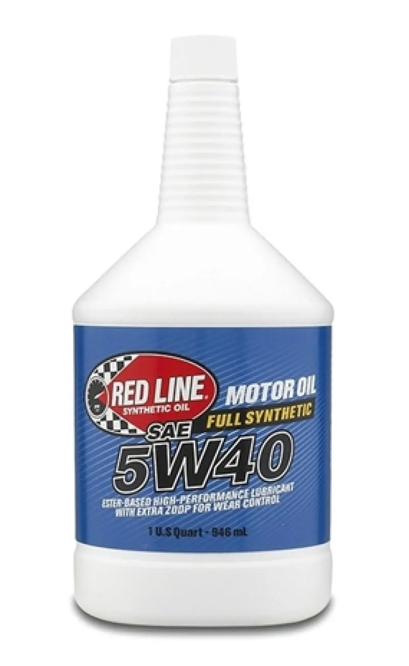 Red Line 5W40 Motor Oil Quart 1