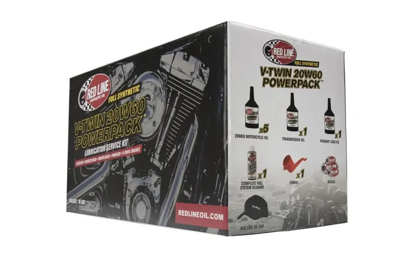 Red Line Big Twin 20W60hd Oil Power Pack 1