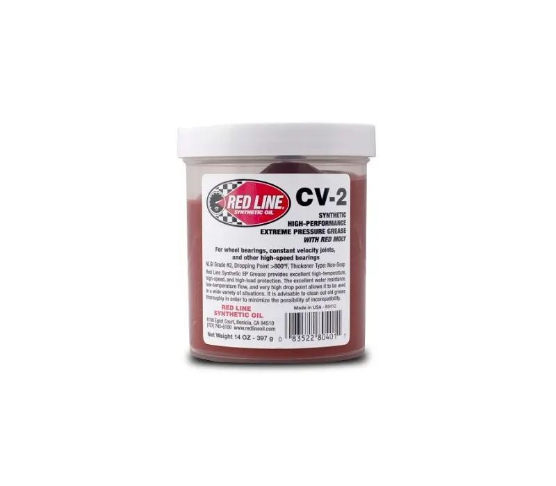 Red Line Cv-2 Grease With Moly 14Oz Jar 1