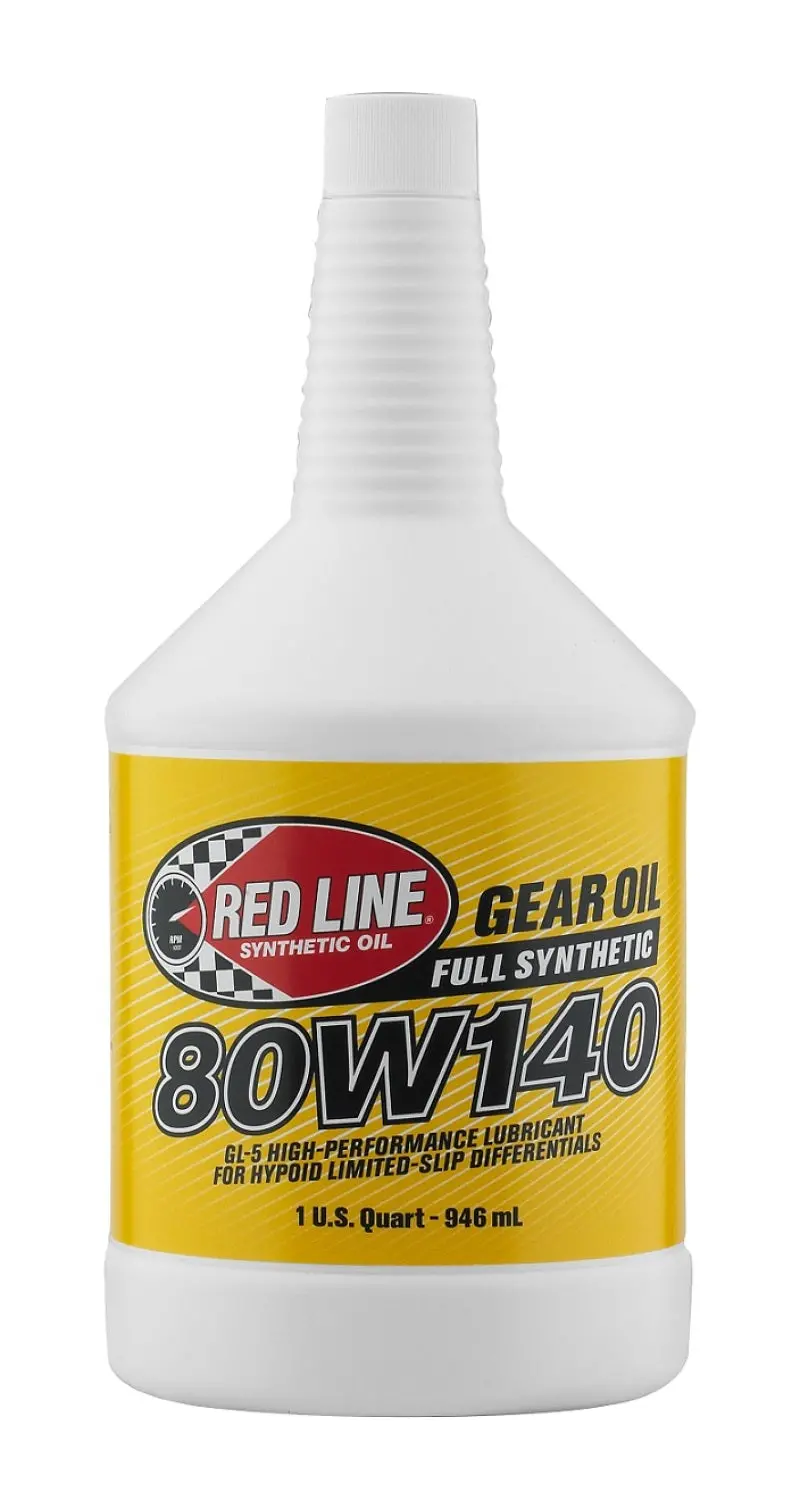 Red Line Gear Oil 80W140 Gl-5 Quart 1