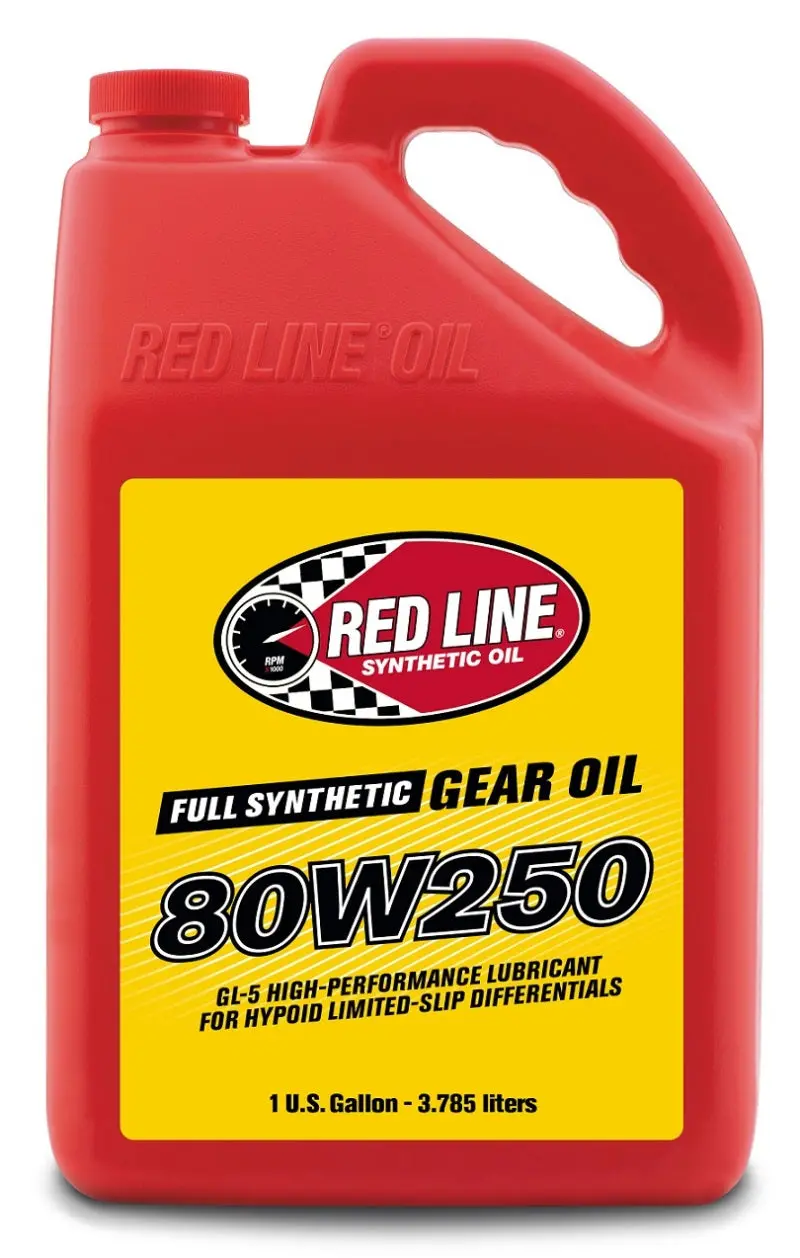 Red Line Gear Oil 80W250 Gl-5 - Gallon 1