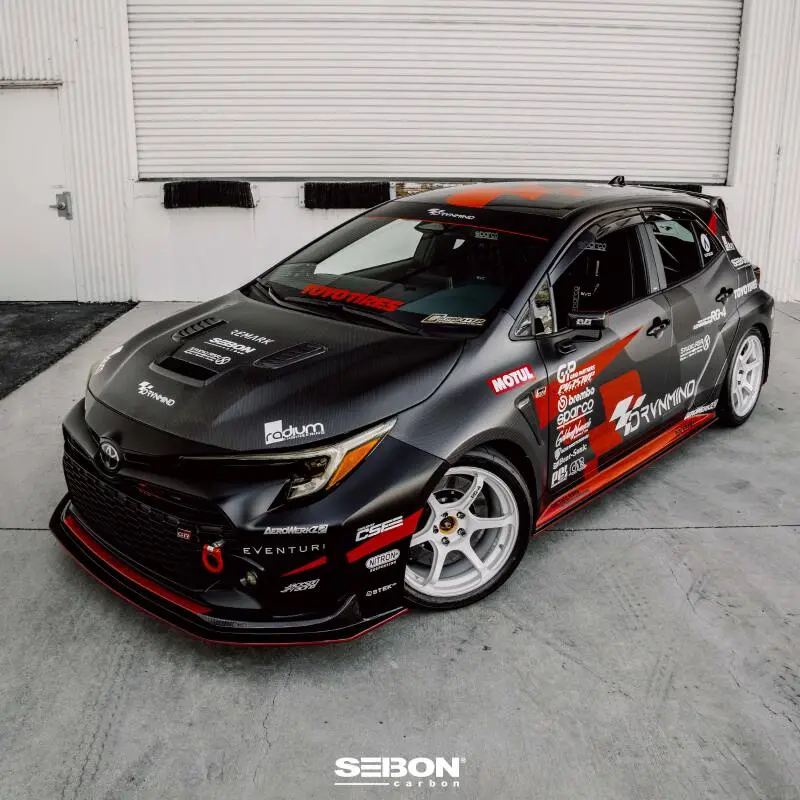 Seibon Vs-Style Carbon Hood - Gloss Finish For 2023 Toyota Gr Corolla 2
