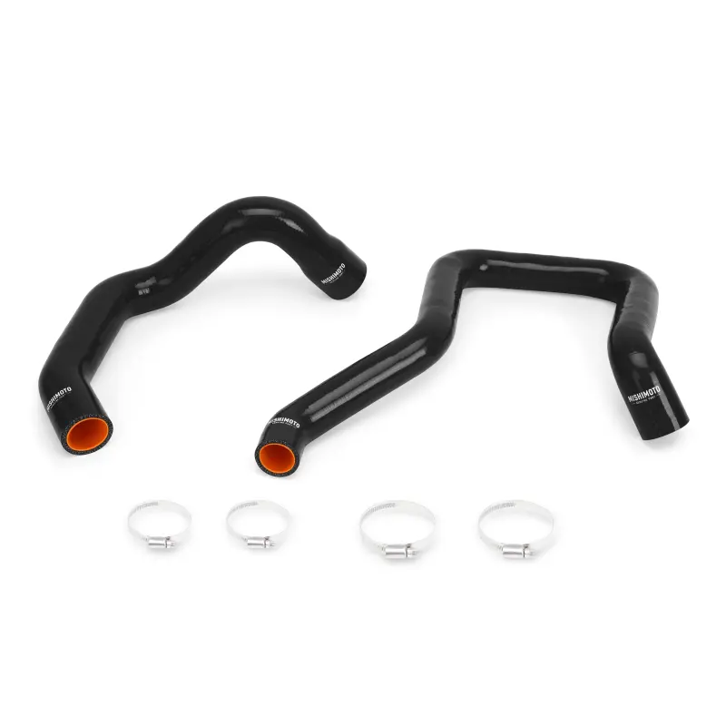 Silicone Coolant Hose Kit Black For 91-01 Jeep Cherokee 1