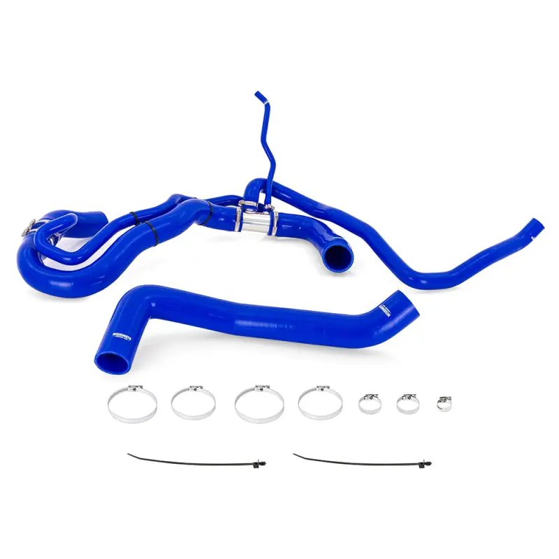 Silicone Radiator Hose Kit 2017 2019 Chevy Duramax L5p Blue 1