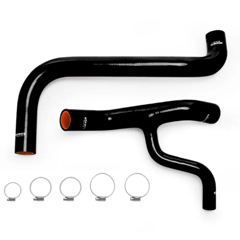 Silicone Radiator Hose Kit Black 98-04 Ford F150 4.6L 1