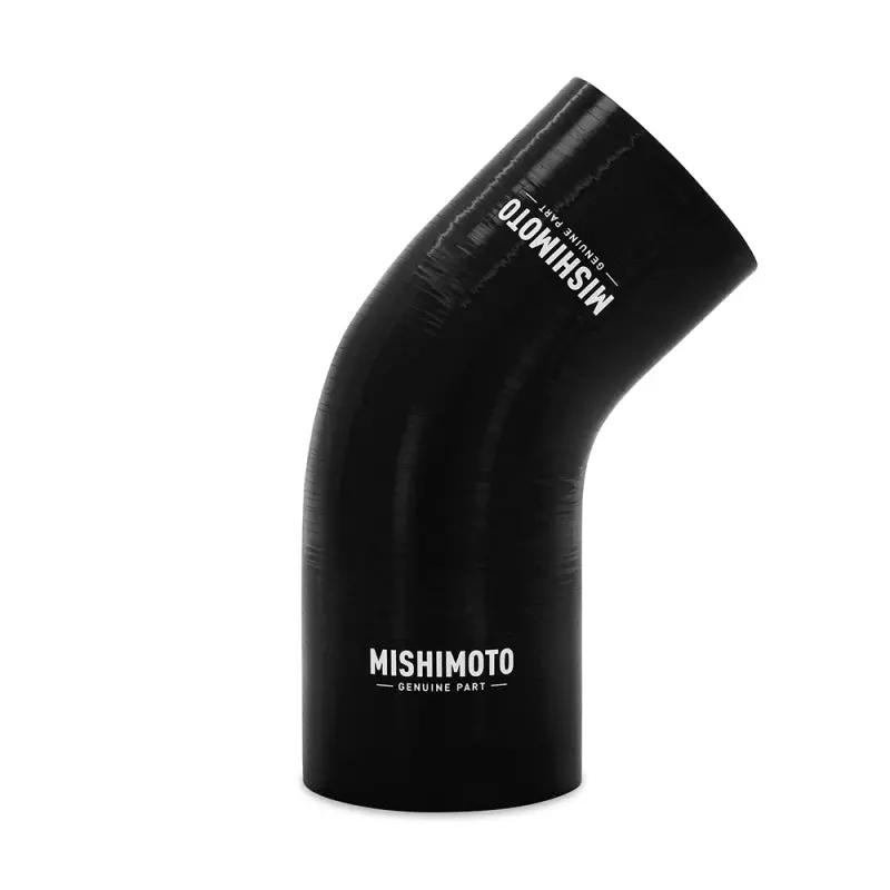 Silicone Reducer Coupler 45 Degree 3In To 3.25In Black 1