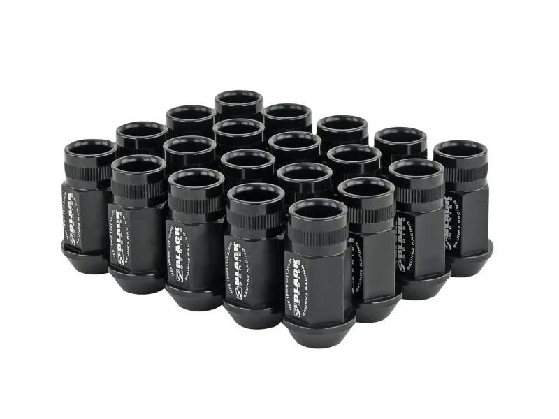 Skunk2 12X1.25 Forged Lug Nut Black Anodized Set Of 20 For Honda Acura 2