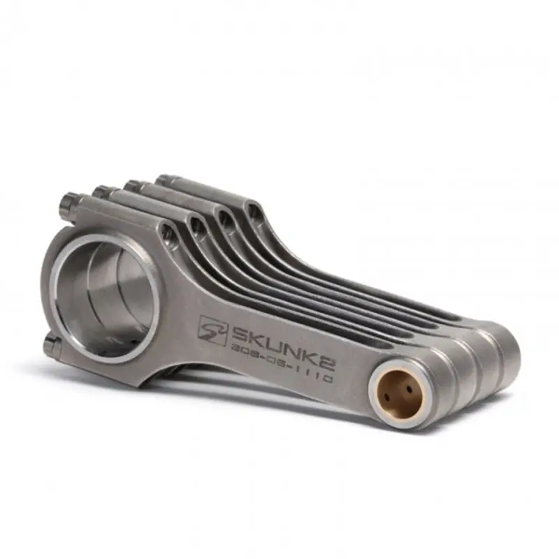 Skunk2 Alpha Series Forged Honda D16/Zc H-Beam Connecting Rods - Fits 1992-1995 Honda Civic Ex Si & Civic Del Sol Si 1