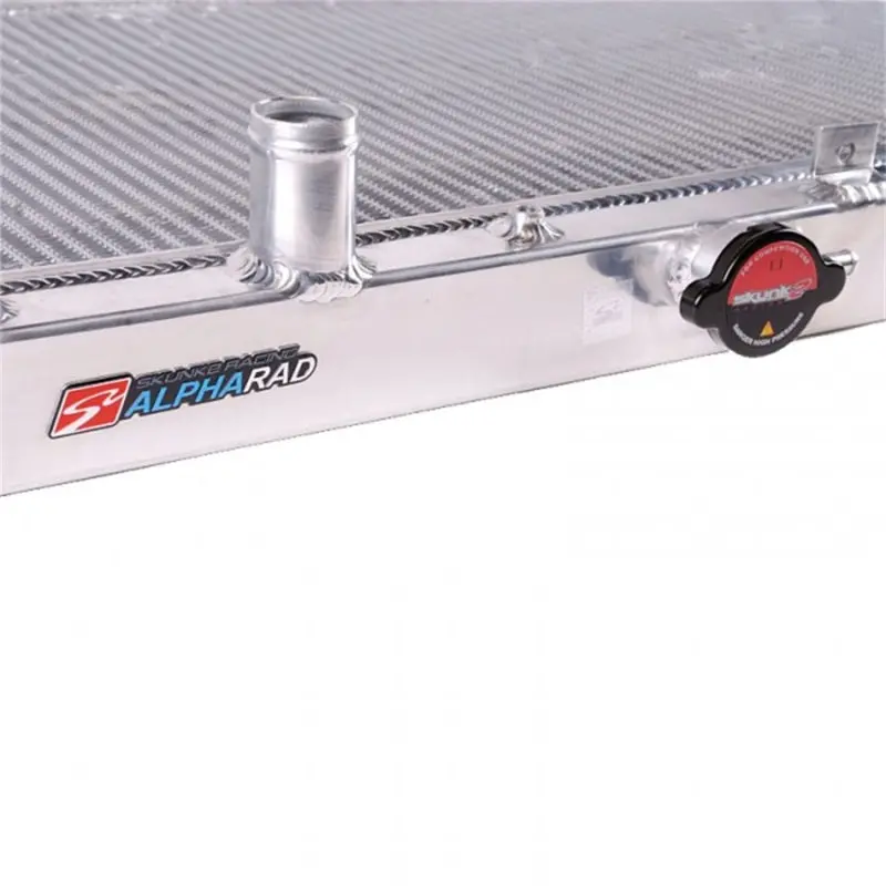 Skunk2 Alpha Series Full Size Dual Core Radiator For 88-91 Honda Crx Civic Manual Transmission 2
