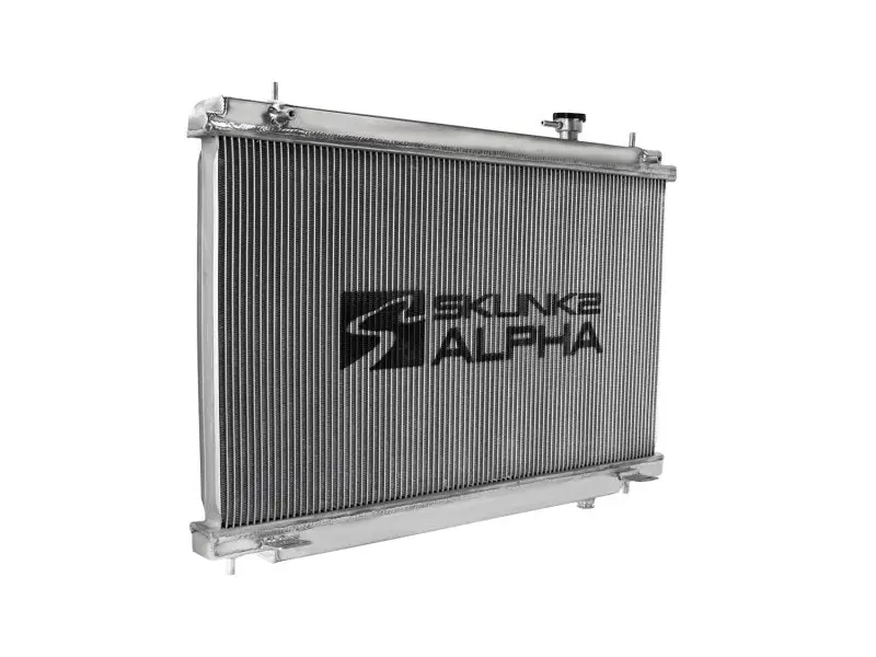 Skunk2 Alpha Series Radiator For 03-06 Nissan 350Z - All Aluminum, Dual-Core Design, Direct Fit Upgrade 1