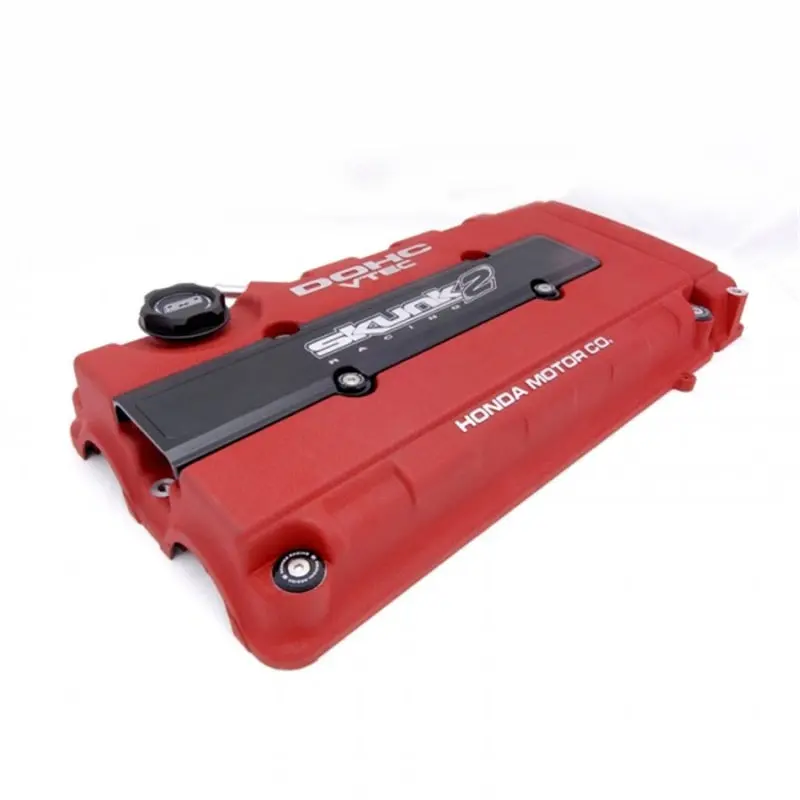 Skunk2 Low-Profile Valve Cover Hardware Clear Anodized For Honda/Acura B-Series Vtec 1992-2001 Integra Civic Si Del Sol Vtec 2
