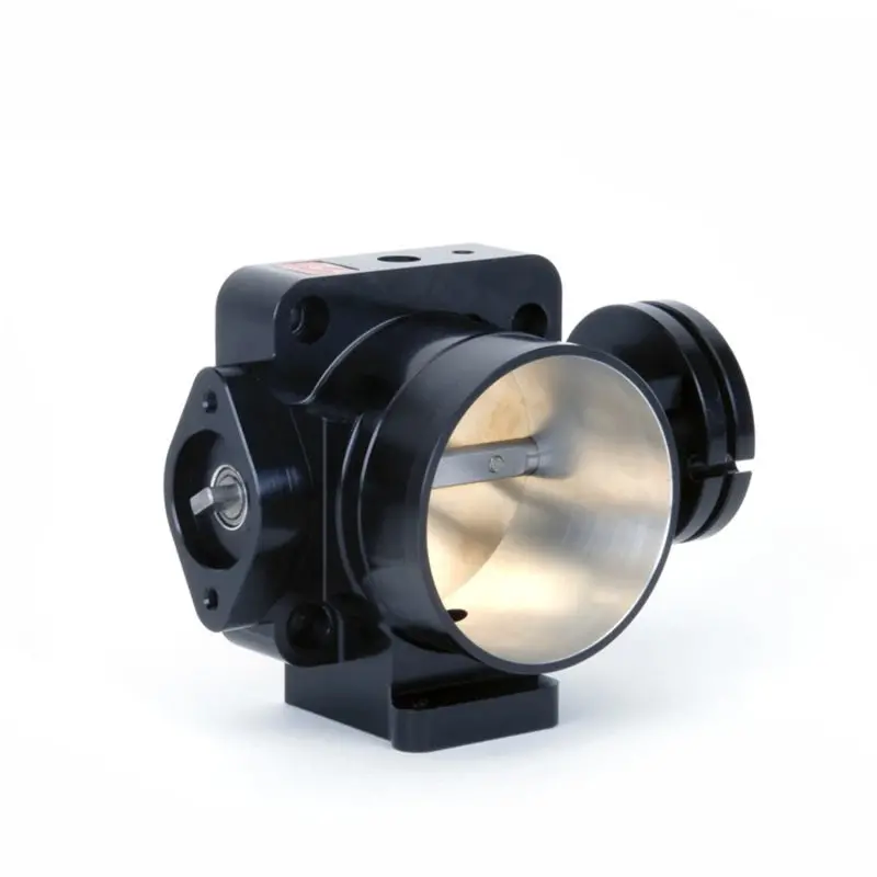 Skunk2 Pro Series 70Mm Billet Throttle Body Black Anodized For 02-06 Acura Rsx Type-S (Race Only) 1