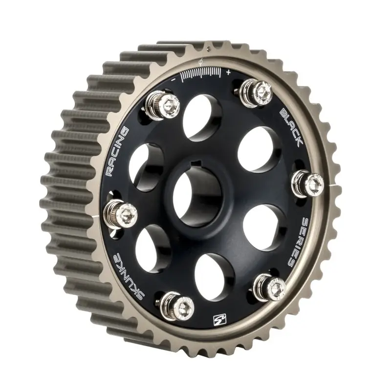Skunk2 Pro-Series Dohc Vtec Cam Gears For Honda H22/F20b - Black (97-01 Prelude Base, Type Sh, 93-96 Prelude Vtec) 1