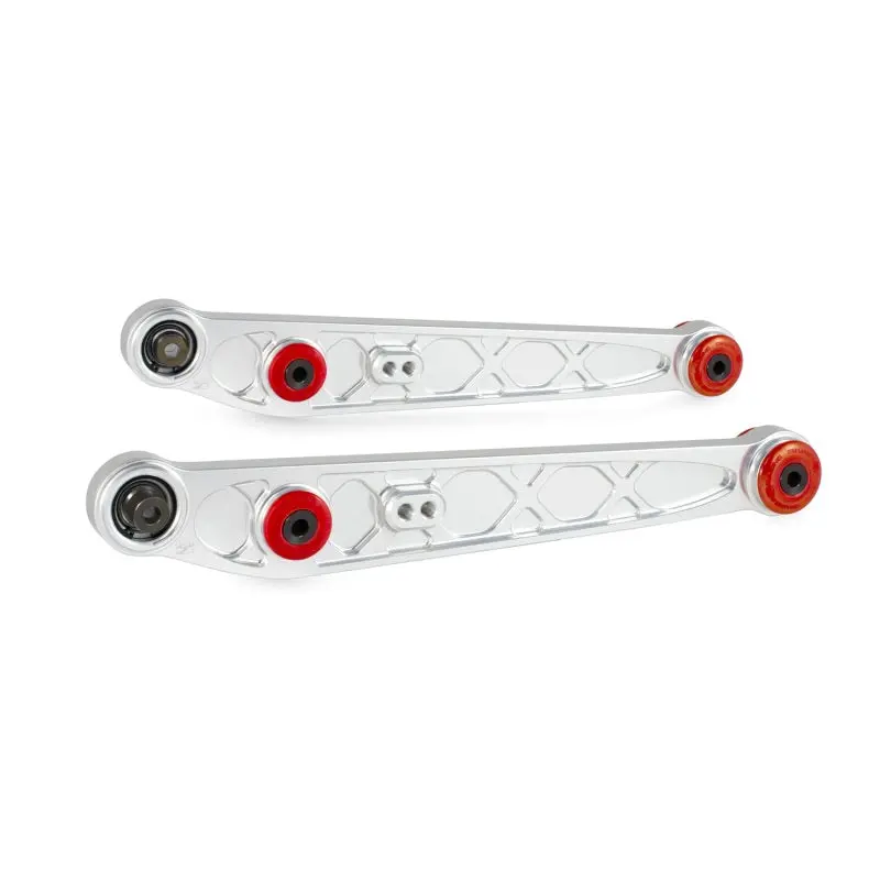 Skunk2 Racing Ek Alpha Series Rear Lower Control Arm Set - Clear For 1996-2000 Honda Civic Cx Dx Ex Gx Hx Lx Si 1