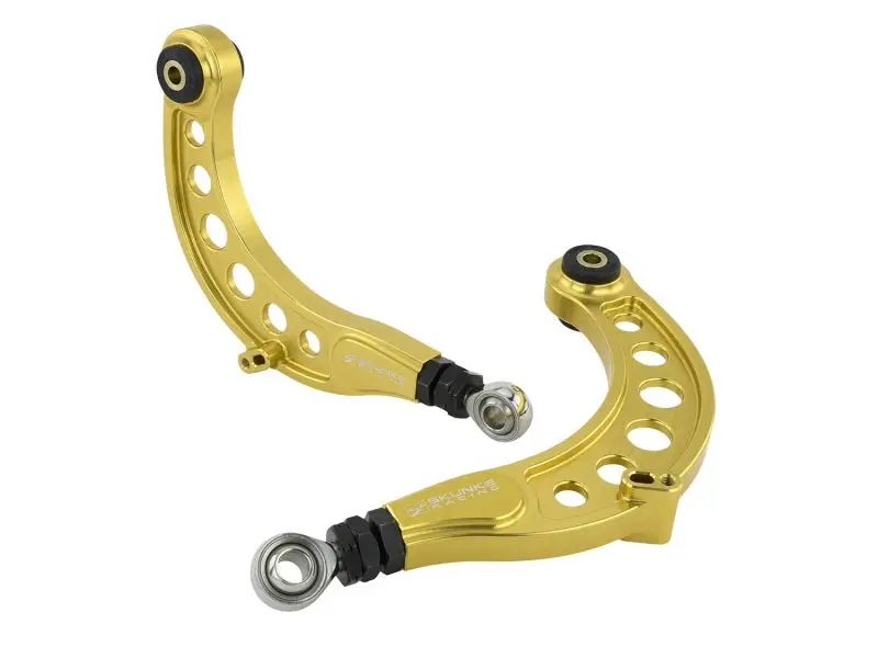 Skunk2 Racing Pro Series Rear Camber Kit For 16-20 Honda Civic Gold Anodized 1