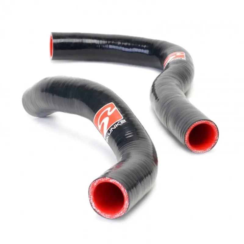Skunk2 Racing Silicone Radiator Hose Kit Blk/Rd For 02-06 Acura Rsx 1