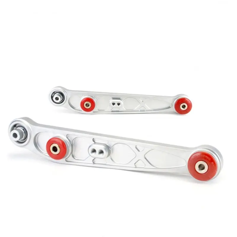 Skunk2 Rear Lower Control Arm Set For Honda/Acura Eg/Dc - Clear, 6061-T6 Aluminum, Fits 88-01 Civic/Integra Models 1