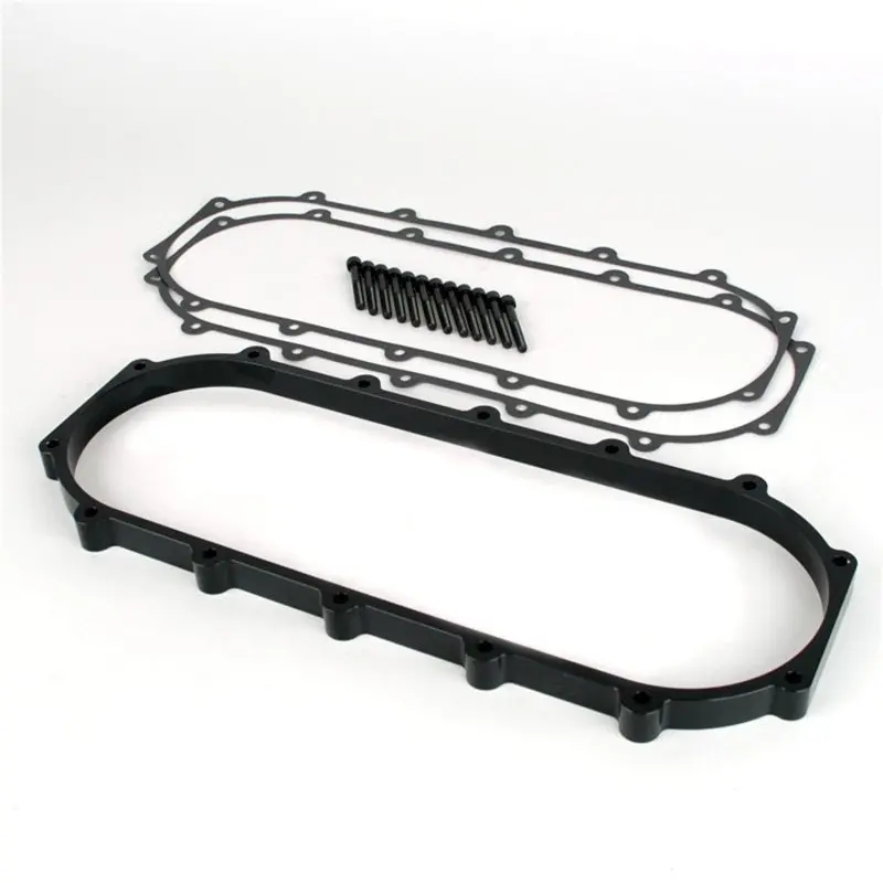 Skunk2 Ultra Series Black Race Intake Manifold 1 Liter Spacer With Gasket & Hardware For Honda/Acura Vehicles 1