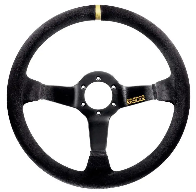 Sparco 325 Steering Wheel Suede Black Suede Finish 1