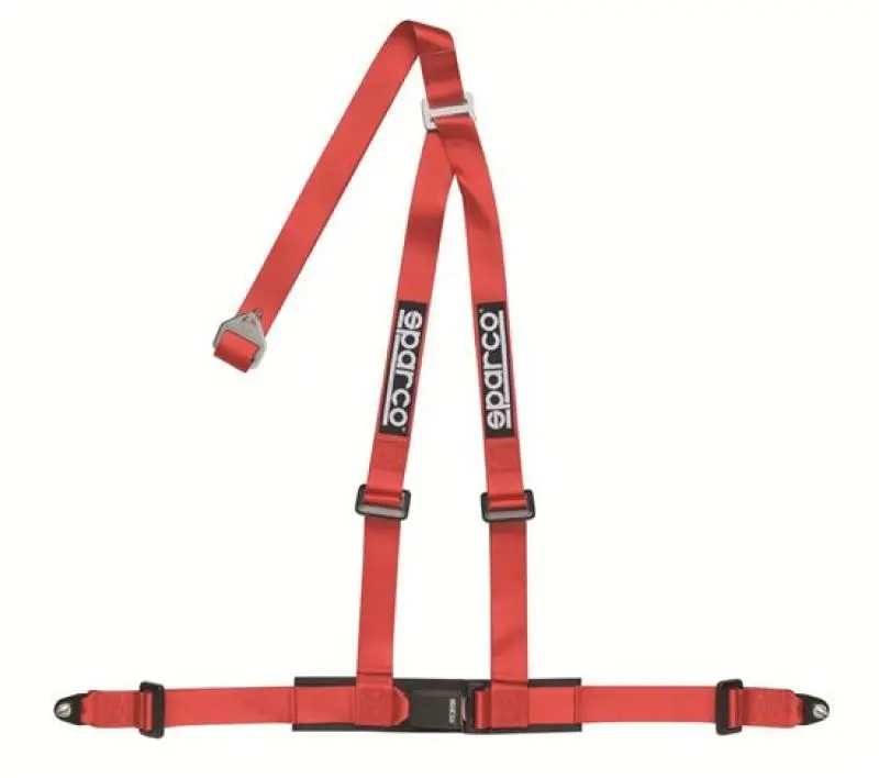 Sparco Belt 2In Red 3Pt Blt-In Racing Safety Harness 1