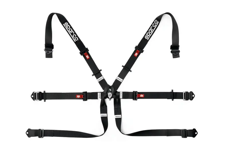 Sparco Belt 6 Pnt 2 In. Formula Black 1