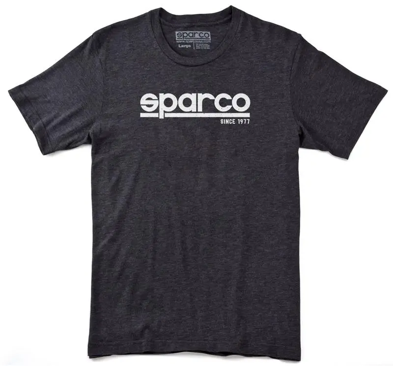 Sparco Corporate T-Shirt Charcoal Large Short Sleeve 1