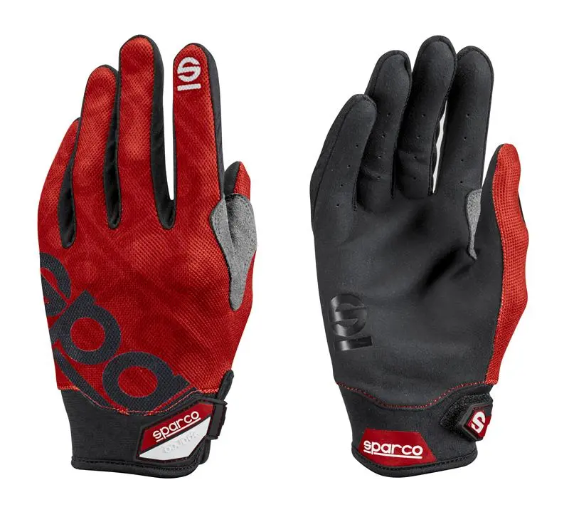 Sparco Glove Meca 3 Medium Red (Meca 3 Medium Red) 1