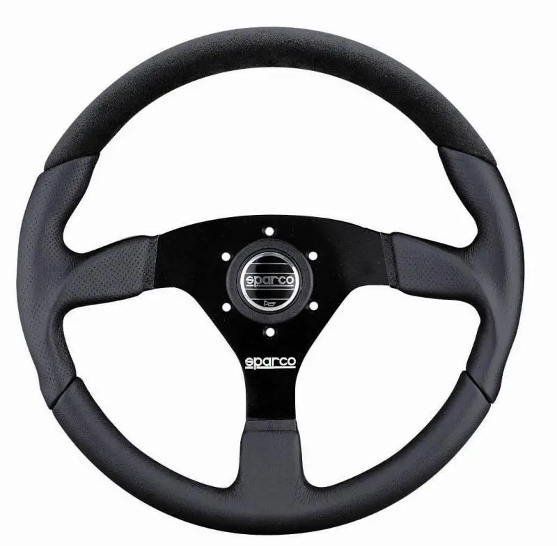 Sparco L505 Lap 5 Steering Wheel Black Black Black 1