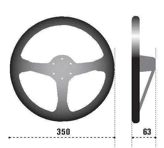 Sparco L575 Monza Steering Wheel Leather – L575 Monza 2