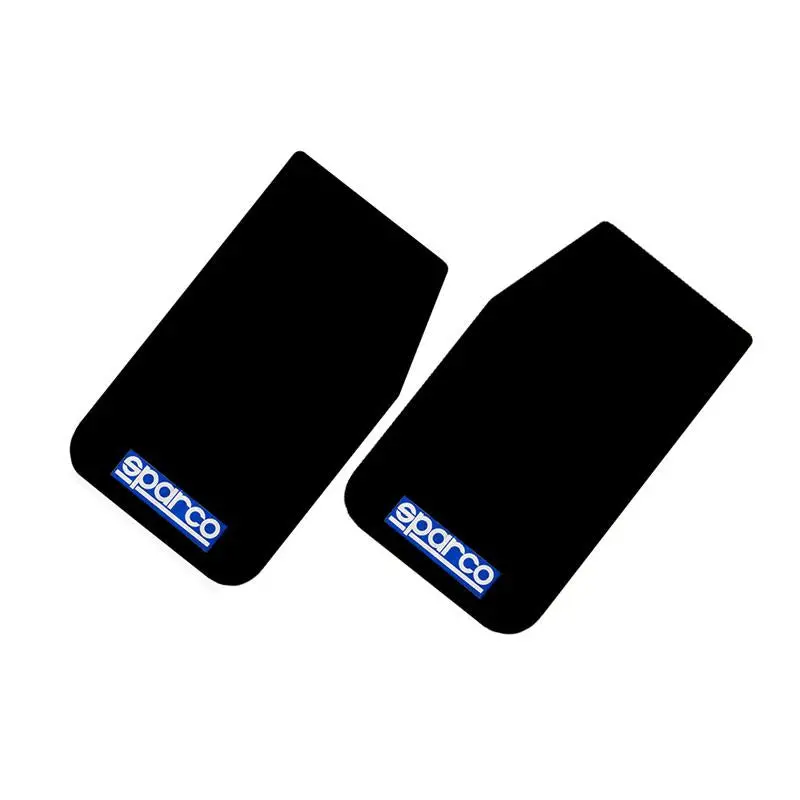 Sparco Mud Flap Pair Black Universal Fit Accessories 1